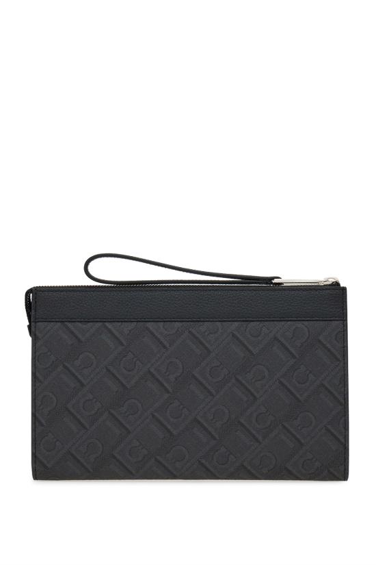 26FW 살바토레 페라가모 클러치/파우치 241733 781699 BLACK DOM - SALVATORE FERRAGAMO