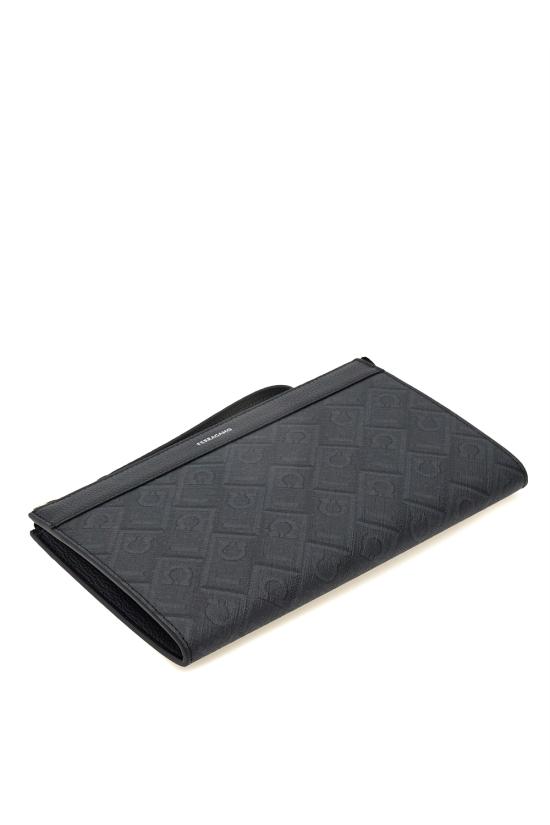 26FW 살바토레 페라가모 클러치/파우치 241733 781699 BLACK DOM - SALVATORE FERRAGAMO