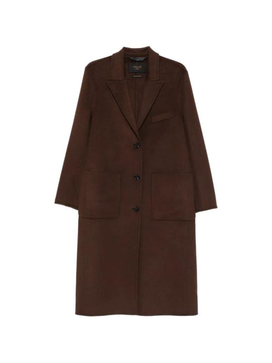26FW 팔토 코트 B61PDELSADOU 089 CIOCCOLATO