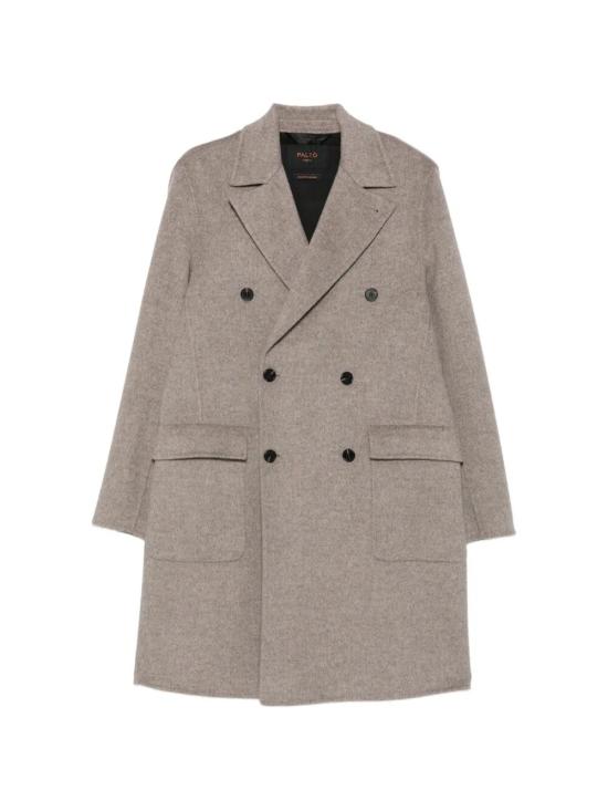 26FW 팔토 코트 B61PUGIORDOU 984 TORTORA SCURO