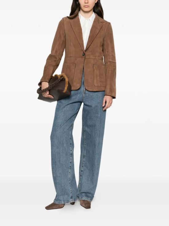 26FW 더 재키 레더스 가죽 자켓 LUC GSAC J24 WHISKY - THE JACKIE LEATHERS
