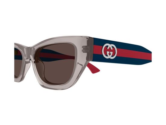 26FW 구찌 선글라스 Gg2116s 스트라이프 오버사이즈 스퀘어 - GUCCI