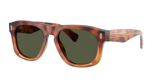 26FW 브루넬로 쿠치넬리 선글라스 호피무늬 0Bc4026s 아세테이트 오버사이즈 스퀘어 - BRUNELLO CUCINELLI