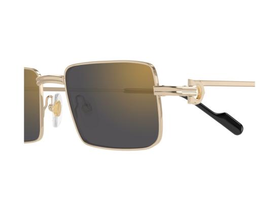 26FW 까르띠에 선글라스 골드 Ct0501s 그라데이션 메탈 스퀘어 - CARTIER