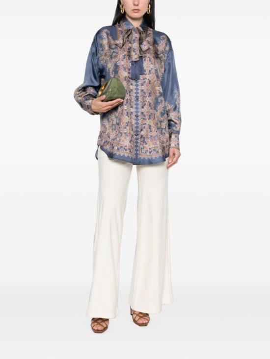 26FW 짐머만 탑 9676TF261NAP Blue - ZIMMERMANN