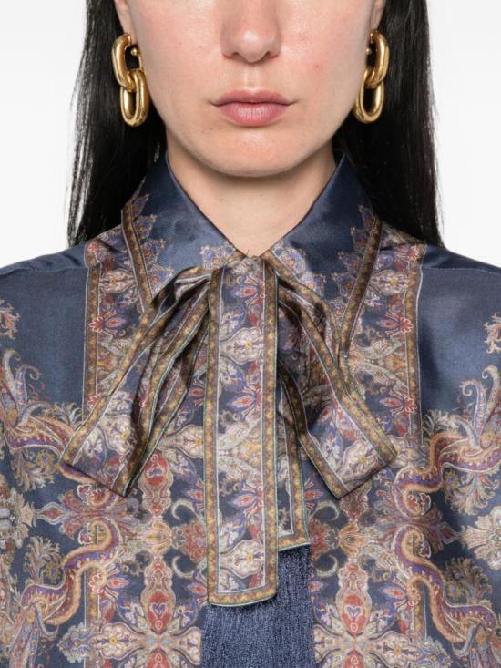 26FW 짐머만 탑 9676TF261NAP Blue - ZIMMERMANN