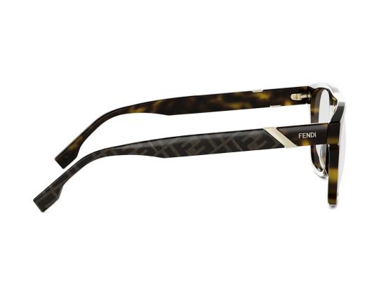 26SS 펜디 안경 Fe50138i 볼드 오버사이즈 스퀘어 호피쉘 안경 - FENDI