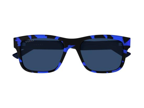 26FW 구찌 선글라스 블루 블랙 GG2085S 스퀘어 - GUCCI