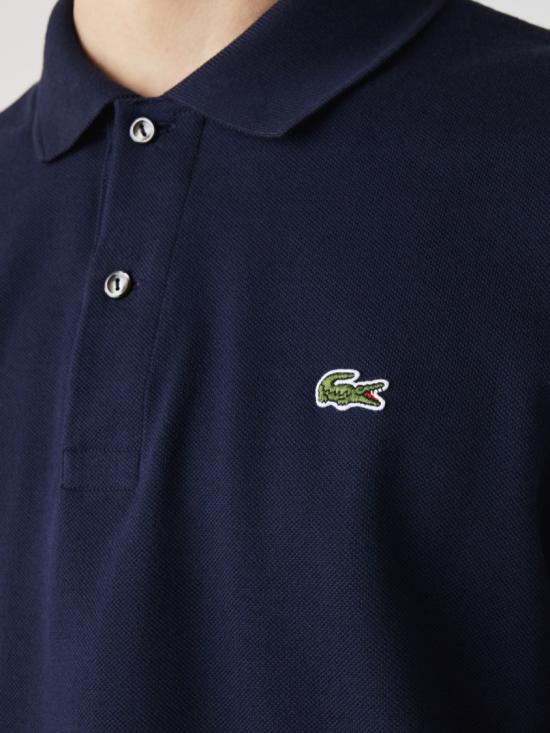 26FW 라코스테 클래식 롱슬리브 폴로 셔츠 L1312166 Blue - LACOSTE