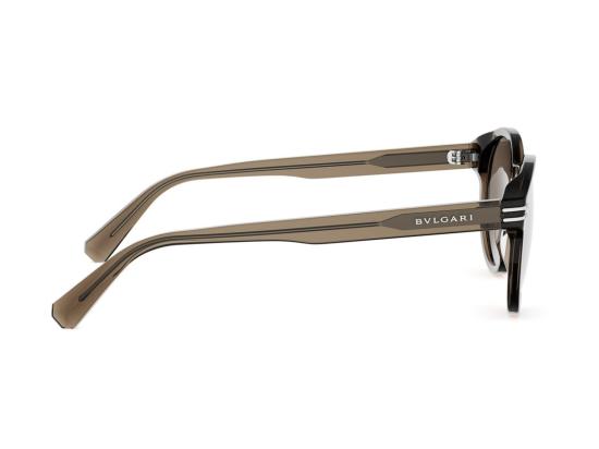 26SS 불가리 선글라스 반투명 브라운 Bv40028i 실버 액센트 아세테이트 - BVLGARI