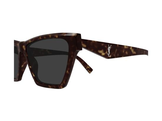 26FW 생로랑 선글라스 SL M103 호피무늬 오버사이즈 스퀘어 - SAINT LAURENT
