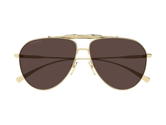 26FW 구찌 선글라스 GG2064S 더블 브릿지 에비에이터 - GUCCI