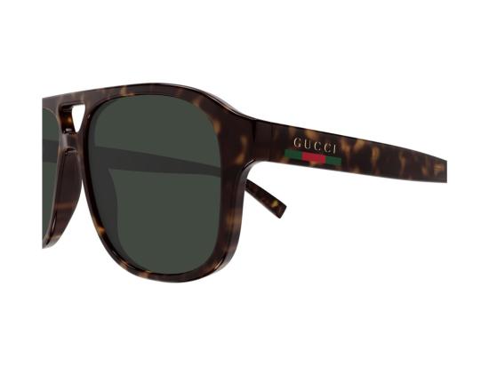 26FW 구찌 선글라스 Gg1856s 컷아웃 호피무늬 오버사이즈 스퀘어 - GUCCI