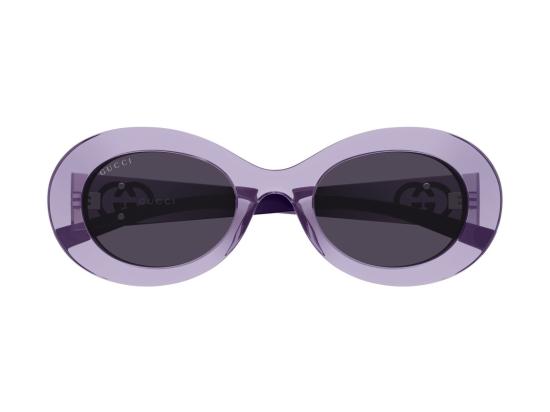 26FW 구찌 선글라스 보라색 GG2026S 반투명 원형 - GUCCI