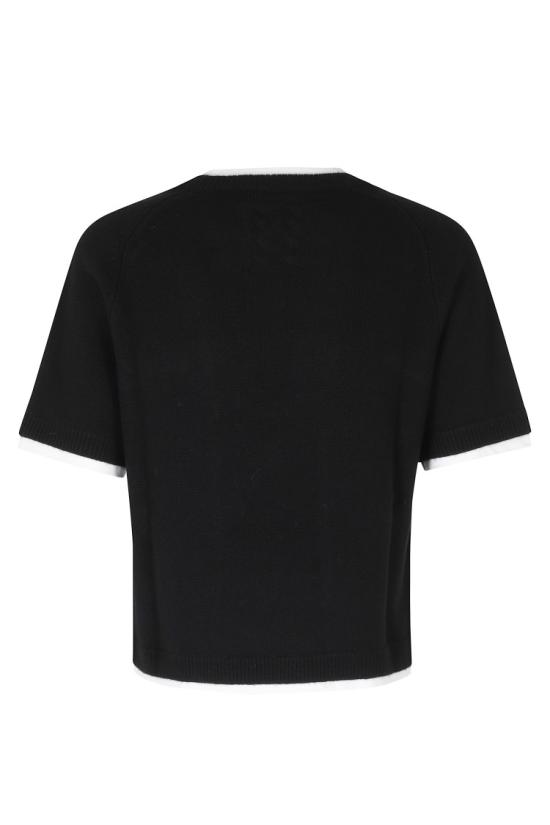 26FW 세미쿠튀르 니트웨어 Y6WH40 099 Black - SEMI-COUTURE