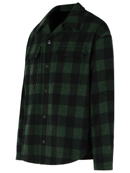 26FW 아미 긴팔 셔츠 USH875 WV0220A258 Green - AMI