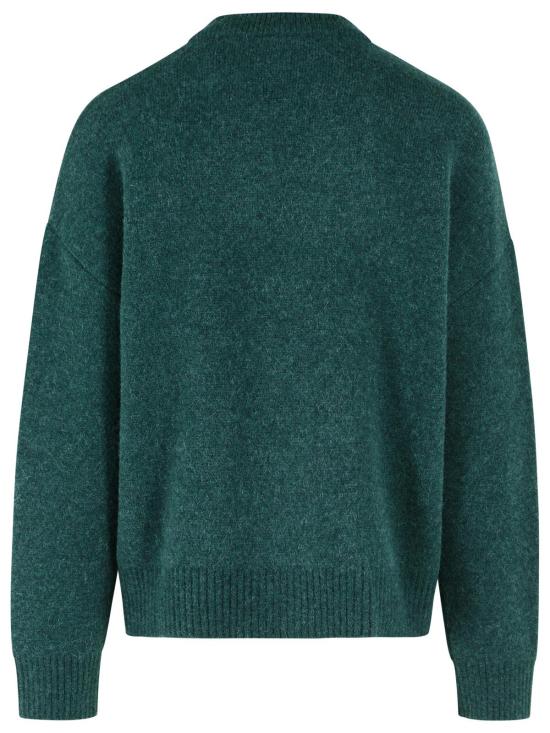 26FW 아미 빅 하트 로고 알파카 니트 가디건 UKC365 KN0135A279 Green - AMI