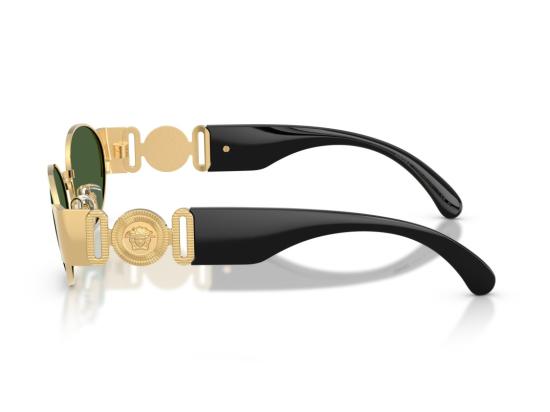 26FW 베르사체 선글라스 골드 0Ve2299 메탈 라운드 - VERSACE