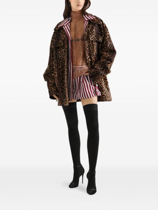 26SS 돌체앤가바나 스트라이프 코튼 셔츠 F5U29TFR527S8052 Red - DOLCE & GABBANA