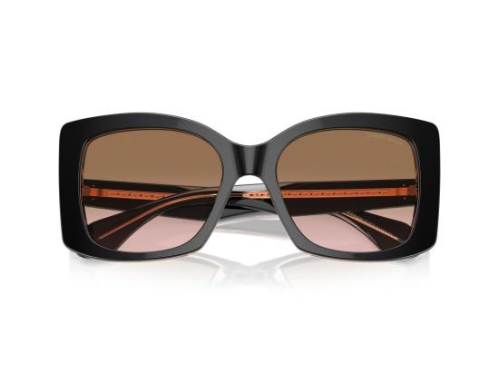 26SS 조르지오 아르마니 선글라스 0Ar8208u 그라데이션 아세테이트 오버사이즈 스퀘어 - GIORGIO ARMANI