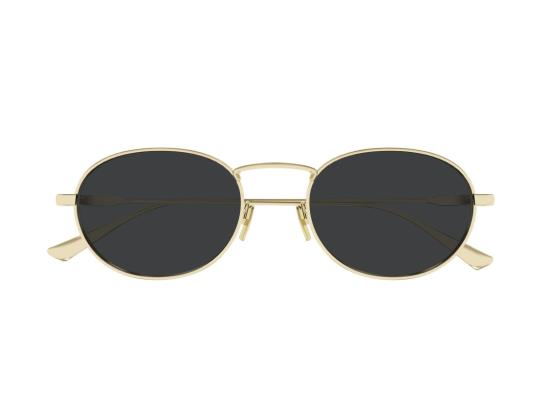 26FW 생로랑 선글라스 골드 SL 799 메탈 라운드 - SAINT LAURENT