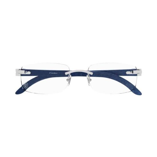 26FW 까르띠에 선글라스 CT0052O 테 없는 직사각형 안경 - CARTIER