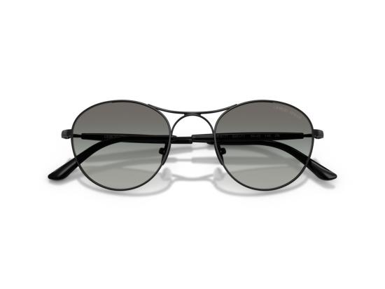 26FW 조르지오 아르마니 선글라스 0Ar6177 더블 브릿지 스틸 라운드 - GIORGIO ARMANI