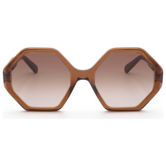  살바토레 페라가모 안경 페라가모 SF1070 S 210 55mm 크리스탈 브라운 선글라스 - SALVATORE FERRAGAMO