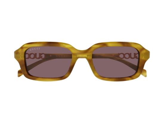 26FW 구찌 선글라스 Gg2152s 호피무늬 볼드 오버사이즈 스퀘어 - GUCCI