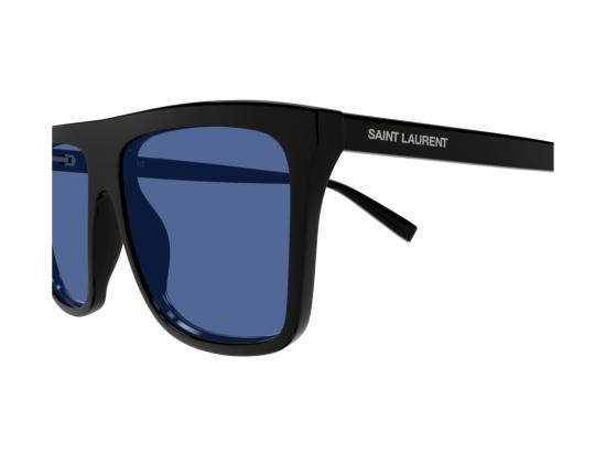 26FW 생로랑 선글라스 블루 SL 904 오버사이즈 스퀘어 - SAINT LAURENT