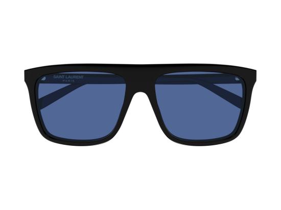 26FW 생로랑 선글라스 블루 SL 904 오버사이즈 스퀘어 - SAINT LAURENT