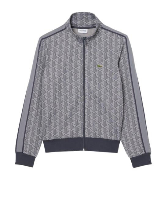26FW 라코스테 모노그램 집업 스웨트셔츠 SH136841I Grey