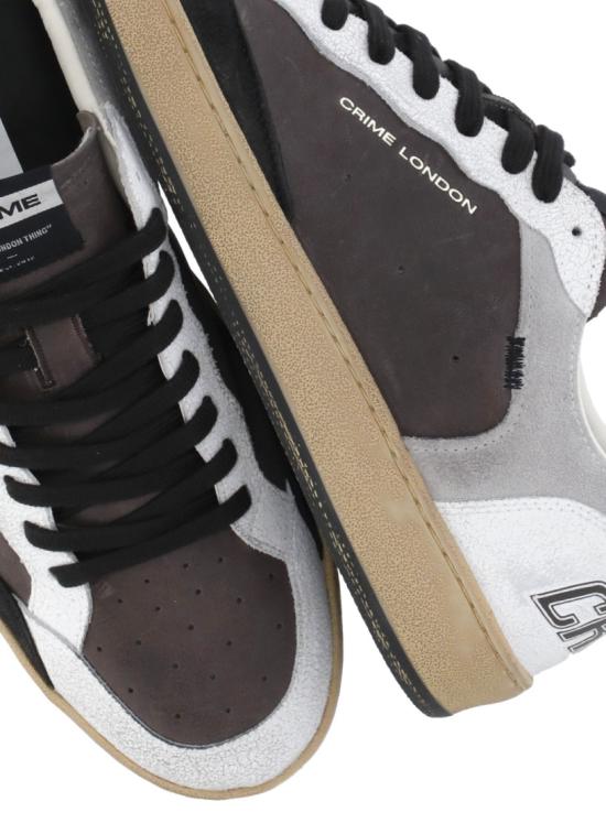 26FW 크라임런던 스니커즈 10202AA9 68CHELSEAMULTICOLOR Grey - CRIME LONDON