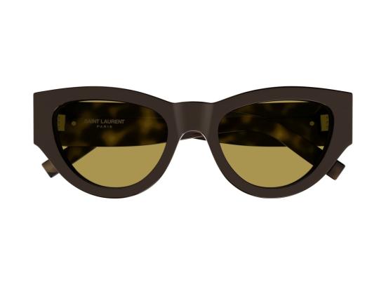 26FW 생로랑 선글라스 골드 SL M94 아세테이트 캣아이 - SAINT LAURENT