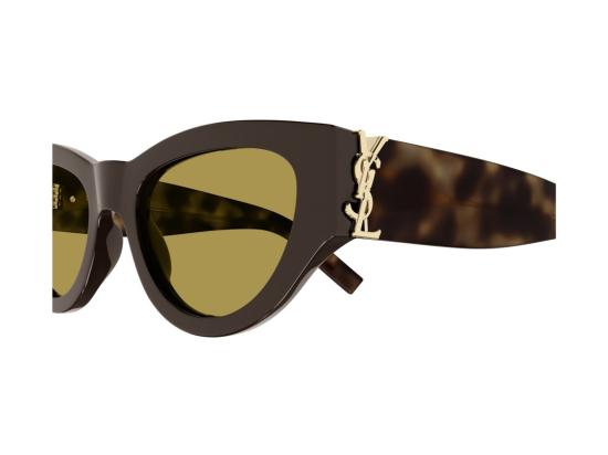26FW 생로랑 선글라스 골드 SL M94 아세테이트 캣아이 - SAINT LAURENT