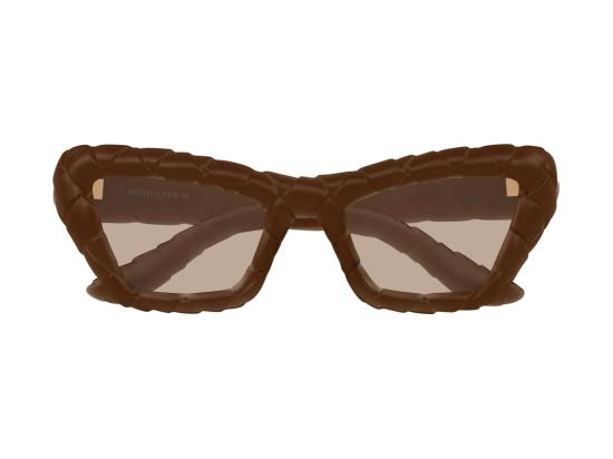 26FW 보테가베네타 선글라스 Bv1438s 우븐 오버사이즈 캣아이 - BOTTEGA VENETA