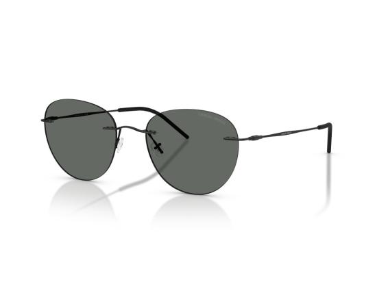 26FW 조르지오 아르마니 선글라스 블랙 0Ar6182 무테 원형 - GIORGIO ARMANI