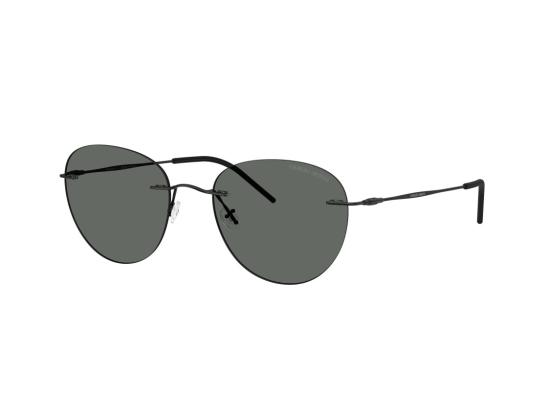 26FW 조르지오 아르마니 선글라스 블랙 0Ar6182 무테 원형 - GIORGIO ARMANI