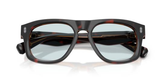 26FW 브루넬로 쿠치넬리 선글라스 호피무늬 0Bc4026s 아세테이트 오버사이즈 - BRUNELLO CUCINELLI