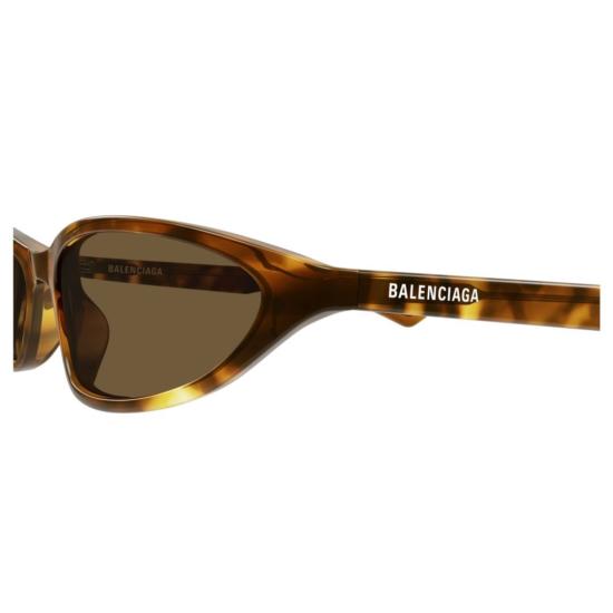 26FW 발렌시아가 선글라스 Bb0402s 호피무늬 아세테이트 캣아이 - BALENCIAGA