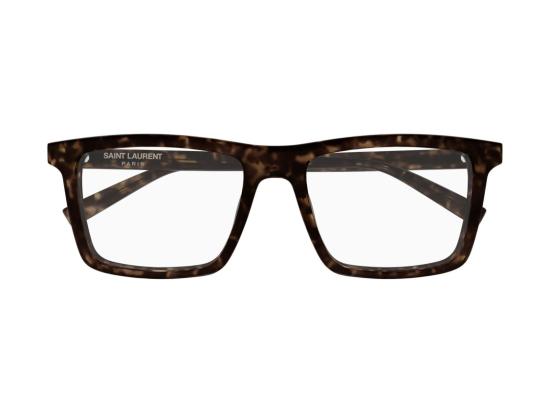 26FW 생로랑 선글라스 SL 906 호피무늬 오버사이즈 스퀘어 - SAINT LAURENT