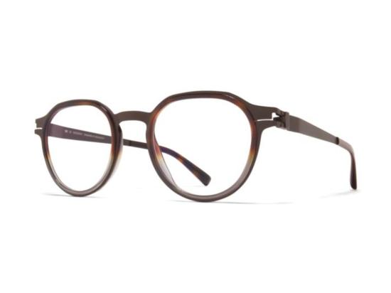  마이키타 안경 호피 무늬 동굴 아세테이트 원형 - MYKITA