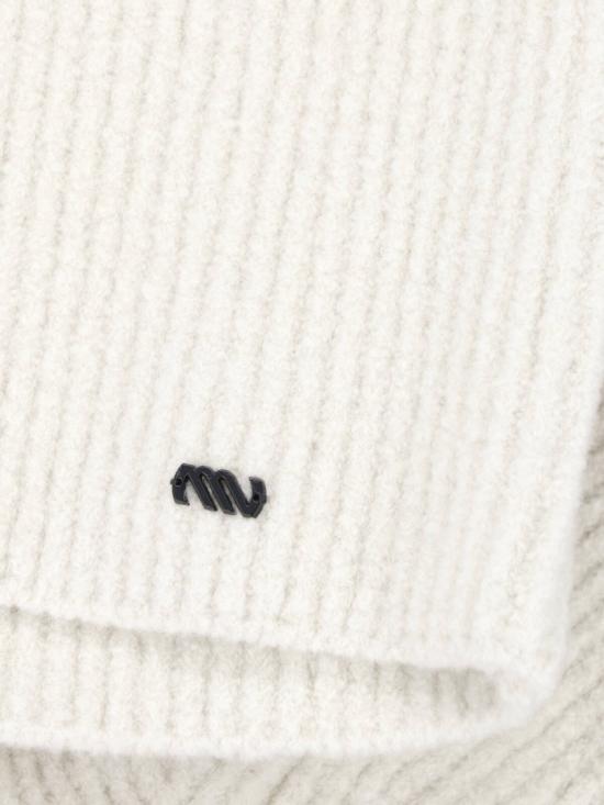 26FW 마시모 오스티 스튜디오 니트웨어 21MMKN016A110784A120 White - MASSIMO OSTI STUDIO