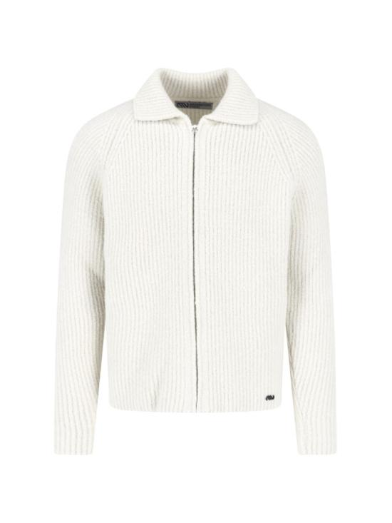 26FW 마시모 오스티 스튜디오 니트웨어 21MMKN016A110784A120 White
