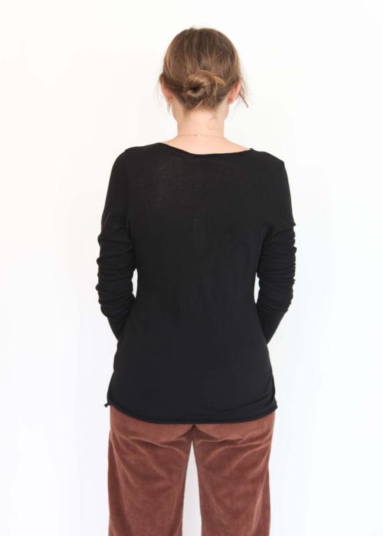  블랙 크레인 긴팔 티셔츠 CC FBN13 BLACK - BLACK CRANE