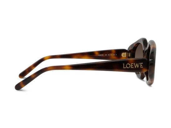 26SS 로에베 선글라스 Lw40185i 오버사이즈 그라데이션 호피무늬 - LOEWE