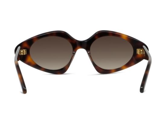 26SS 로에베 선글라스 Lw40185i 오버사이즈 그라데이션 호피무늬 - LOEWE