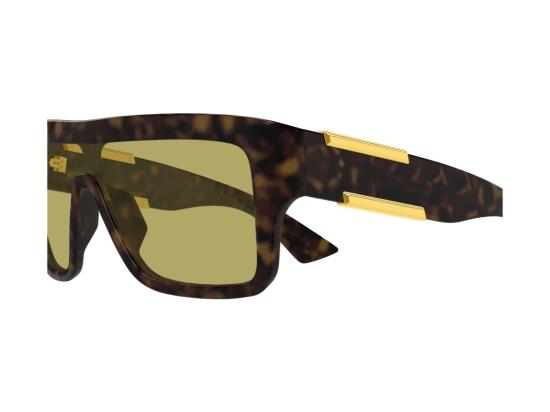 26FW 보테가베네타 선글라스 골드 Bv1451s 호피무늬 오버사이즈 스퀘어 - BOTTEGA VENETA