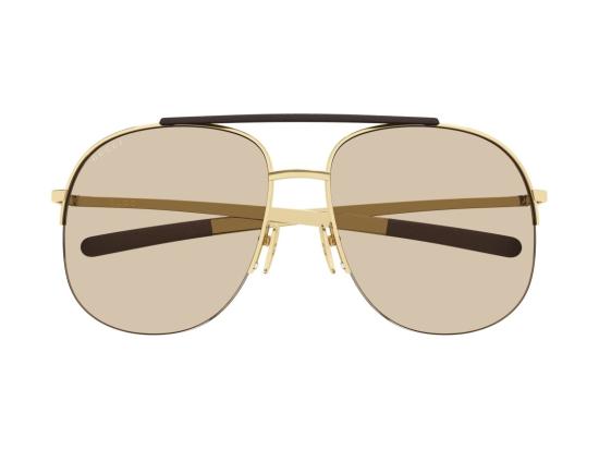 26FW 구찌 선글라스 골드 GG2165S 메탈 라운드 - GUCCI