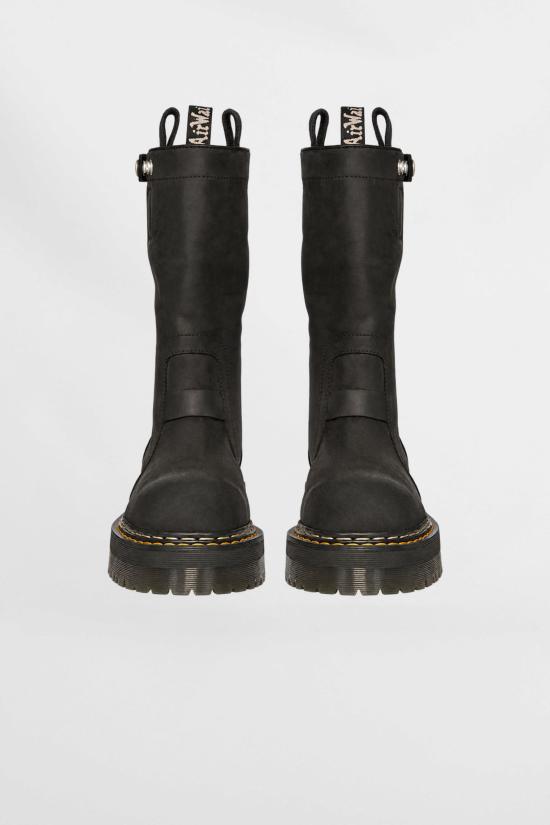 26SS 릭오웬스 X 닥터마틴 부츠 DM02F1814 4001 09 Black - RICK OWENS X DR. MARTENS